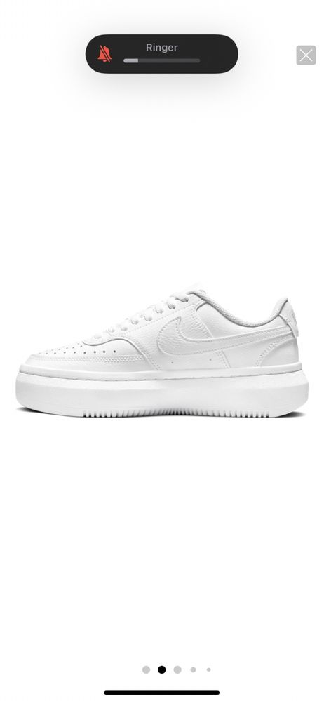 Оригинални Nike Court Vision Alta от естествена и еко кожа