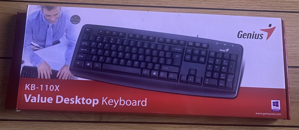 Tastatura Genius Kb-110X, Neagra