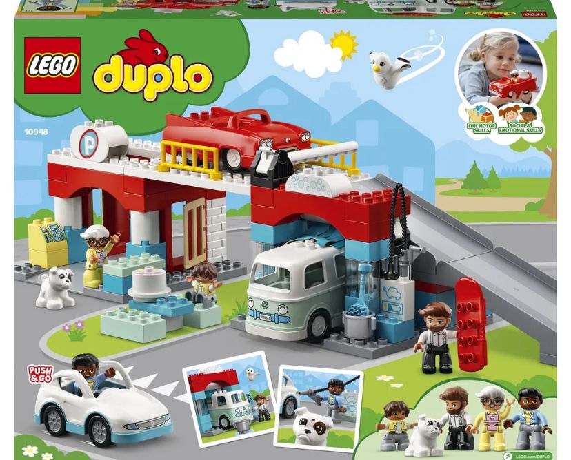 конструктор LEGO DUPLO «Гараж и автомойка»