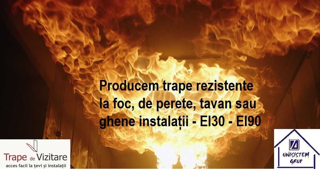 Trape de vizitare cu specificatii la foc EI30-EI90 pt pereti si tavane