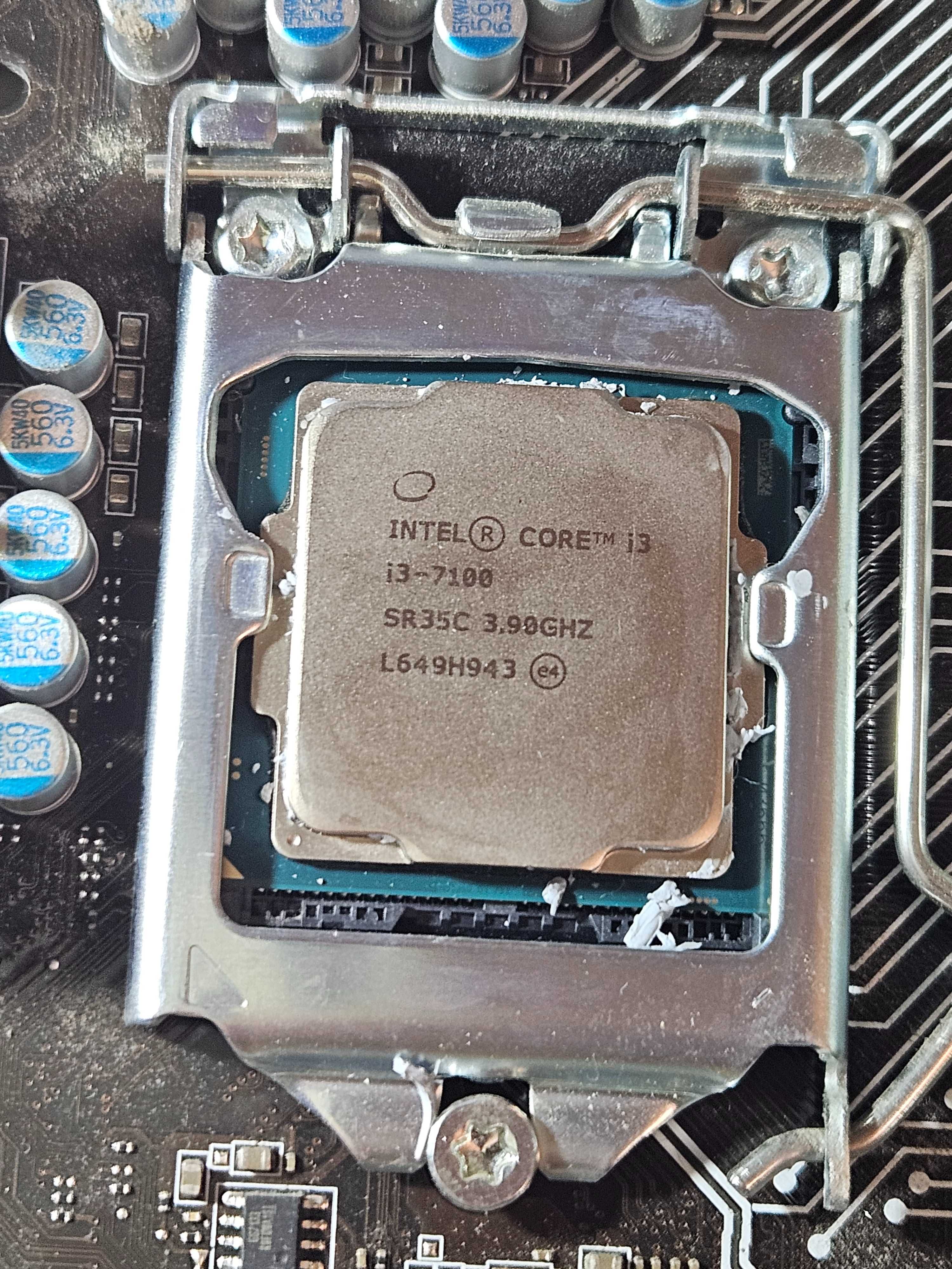 Дънна платка MSI-Z170-A PRO + CPU i3 7100 + ram 2x 8G = 16G Kingston