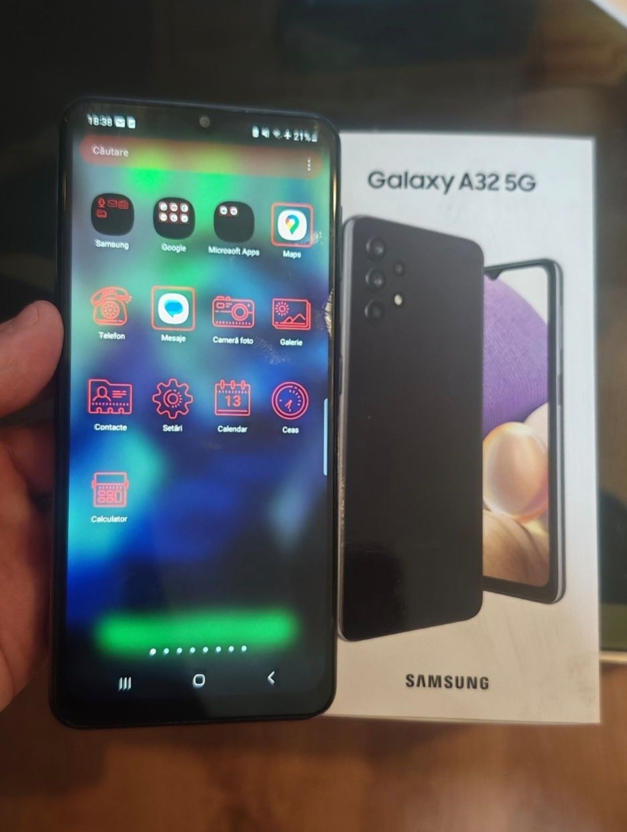 Telefon Samsung Galaxy A32, Dual SIM, 64GB, 5G Awesome black