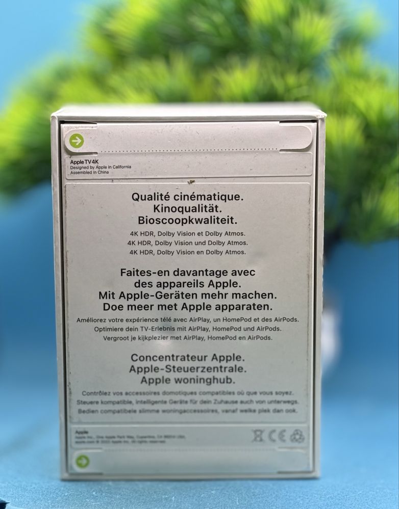 НОВО!!! Мултимедиен плеър Apple TV 4K (Wi-Fi) 3rd generation, 64GB