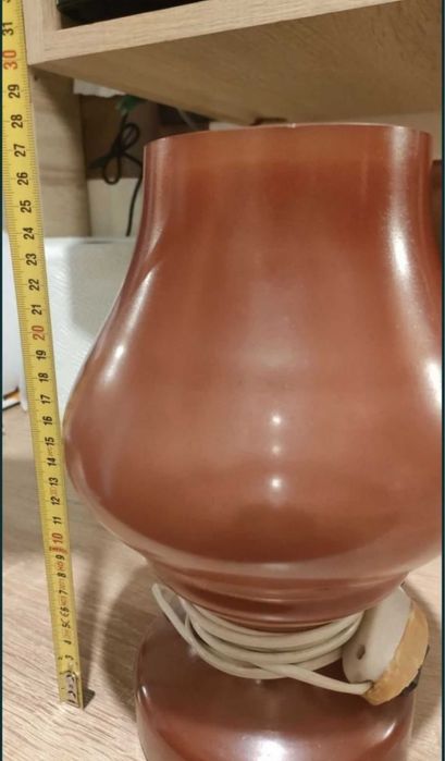 Veioza/sticla/veche/comunism