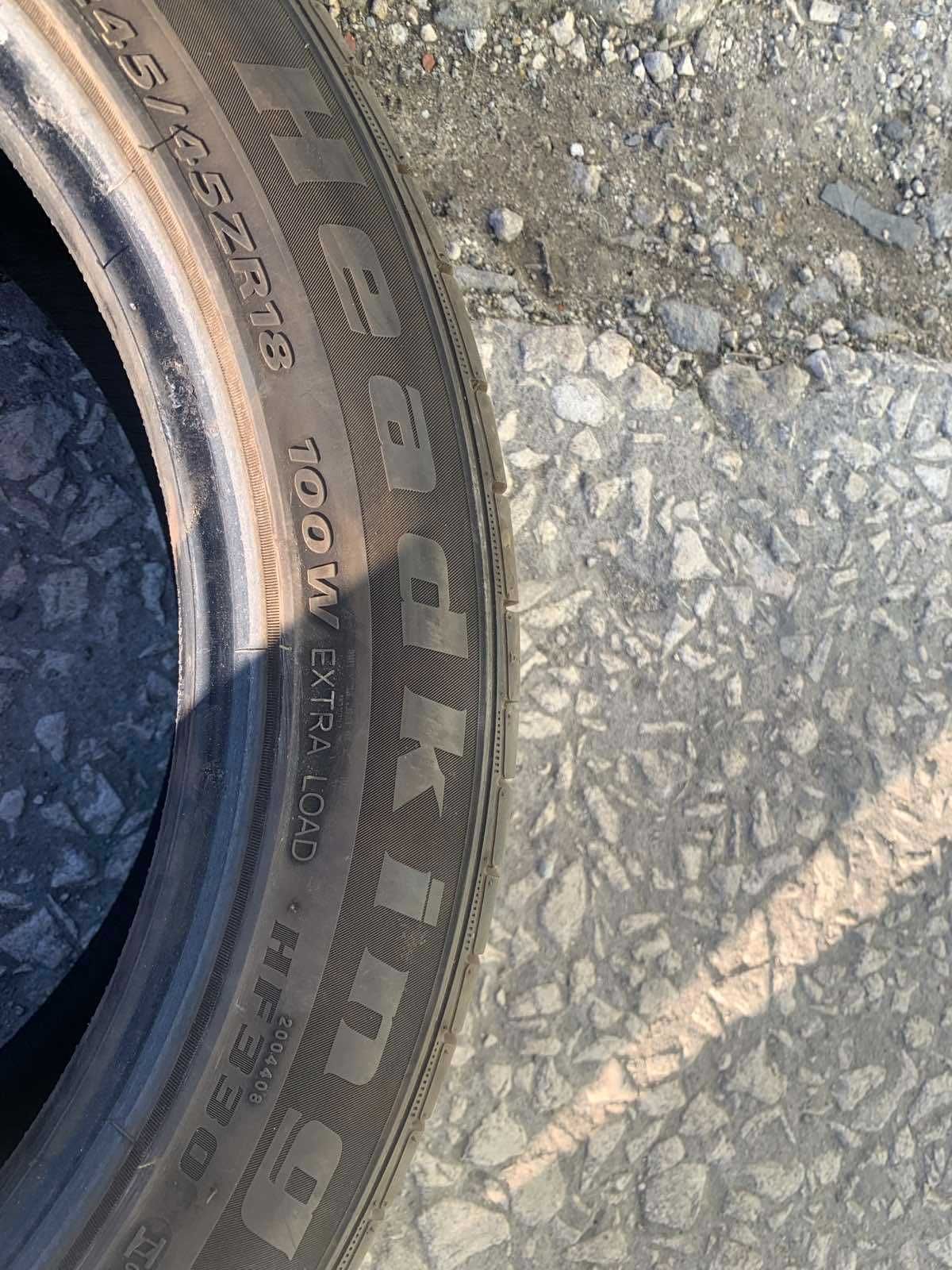 2 броя Летни гуми Headking 245/45 R18 Dot 4523 ном 90