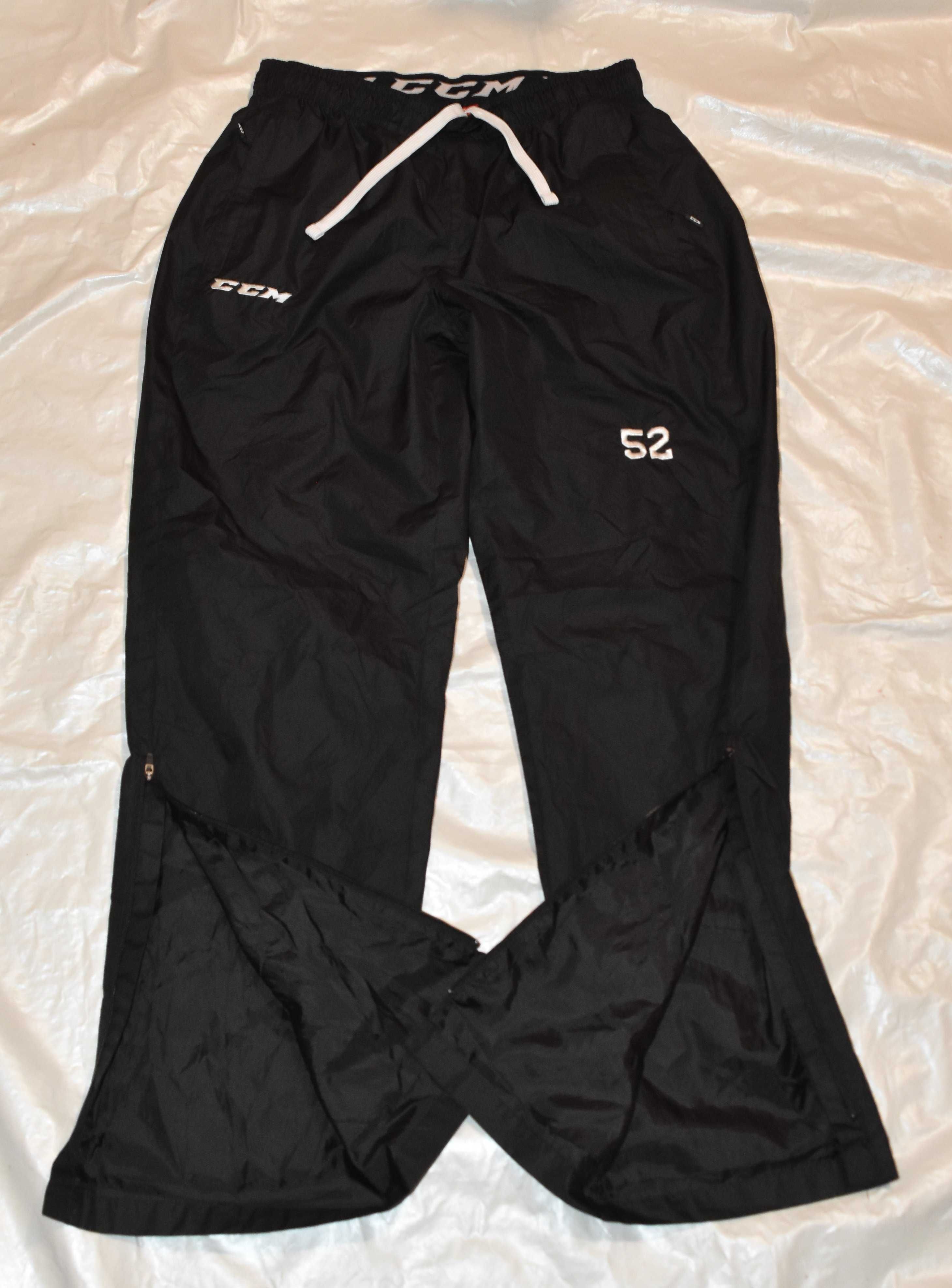 Pantaloni CCM Black tactical Cool Sprts Hochei Windbreker barbati M