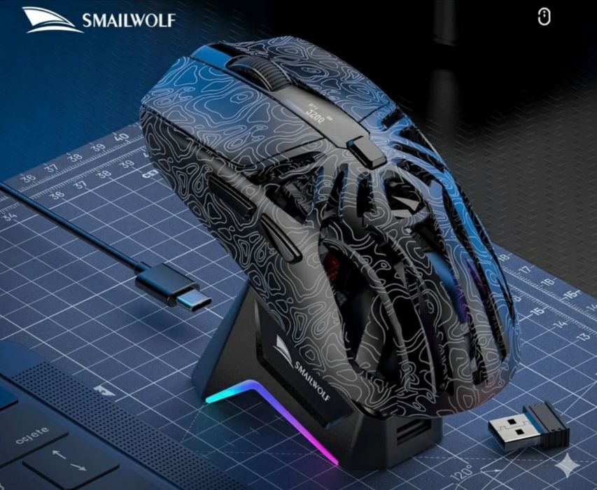 Игровая мышь SMAILWOLF RS8