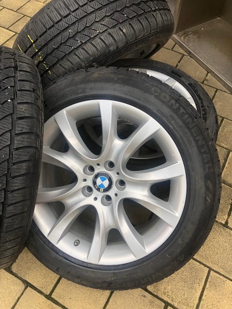 Set roți iarnă/jante originale BMW 19" cauciucuri iarnă 255/55/19