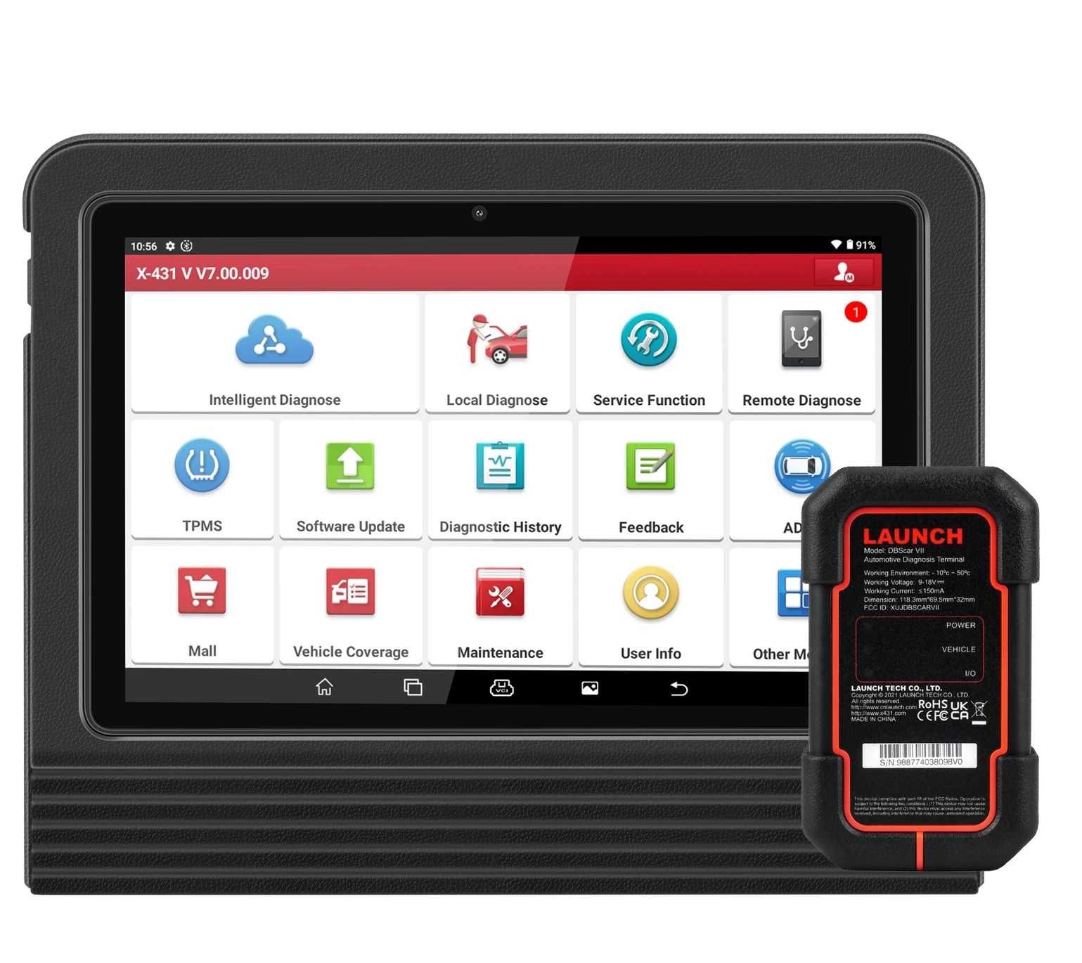 Tester auto profesional LAUNCH X431 V PRO 5.0 Elite Version Android