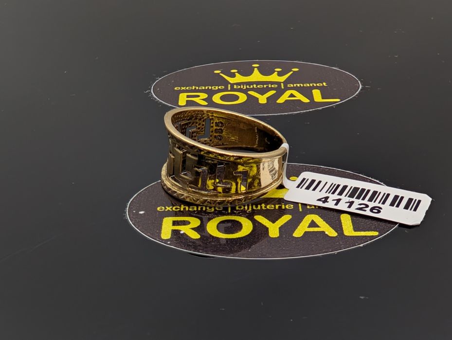 Bijuteria Royal: Inel aur 14k/3.60 gr
