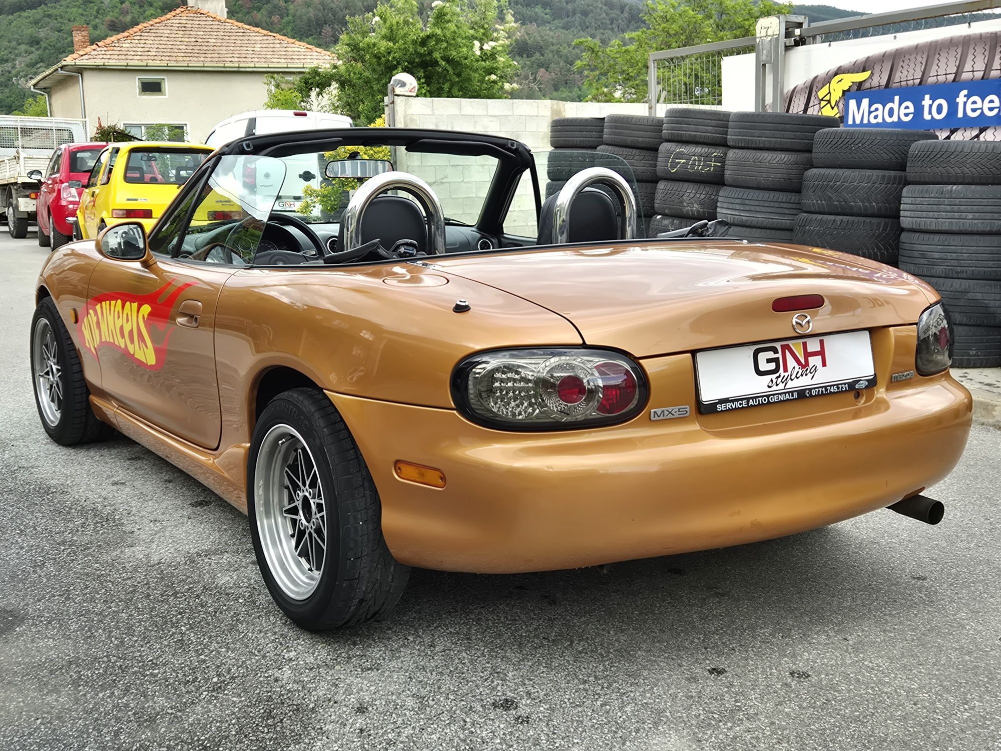 Mazda Mx5 Evolution Orange