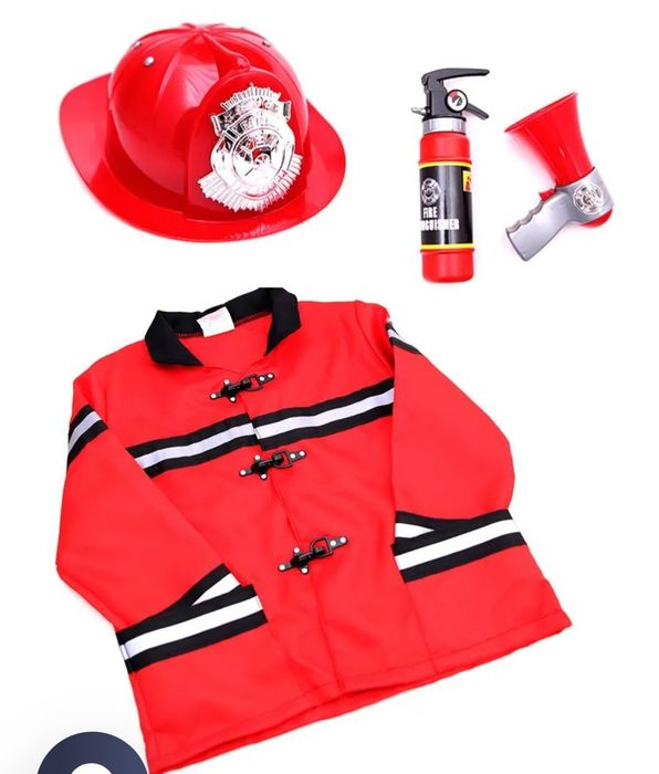 Новогодний костюм пожарного.  Корновальный