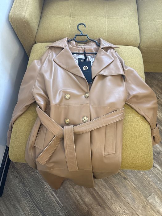 Кожаный плащ Турция