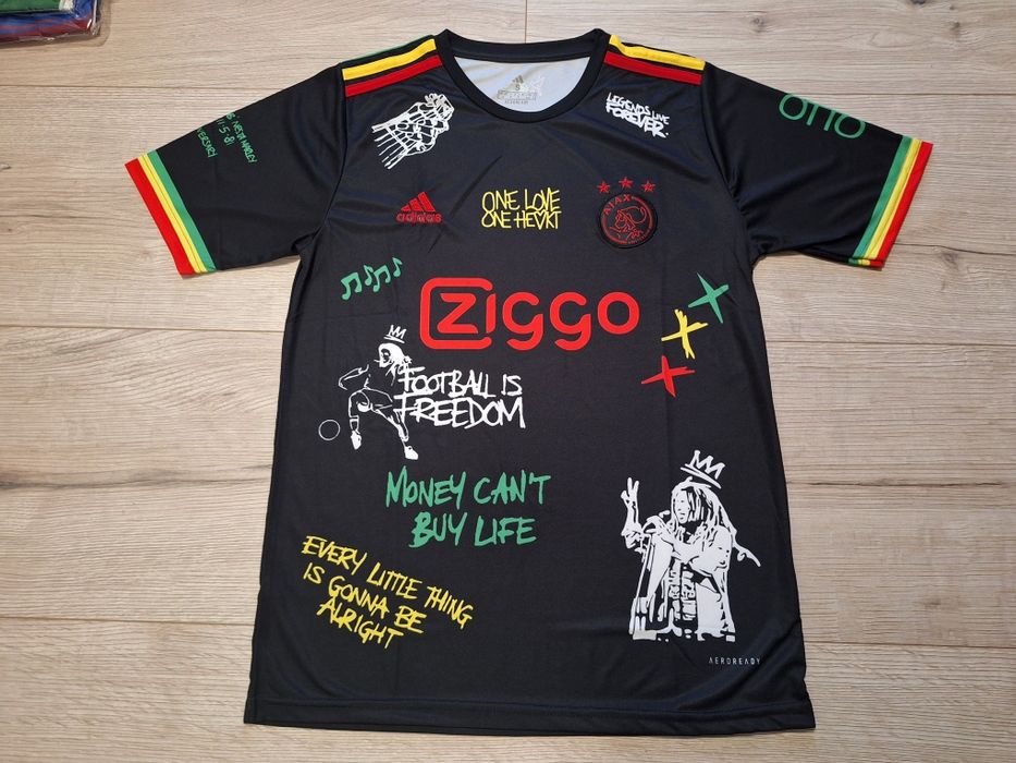 Футболна фланелка на АЯКС # специално издание Боб Марли!