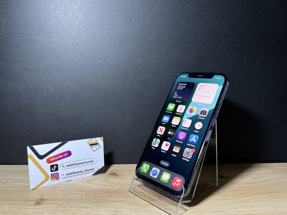 iPhone 12 Pro 128Gb Pacific Blue 3 ani garanție, Telefoane Mureș
