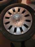 Jante de tabla+cauciucuri vara R15 Wv, skoda, seat