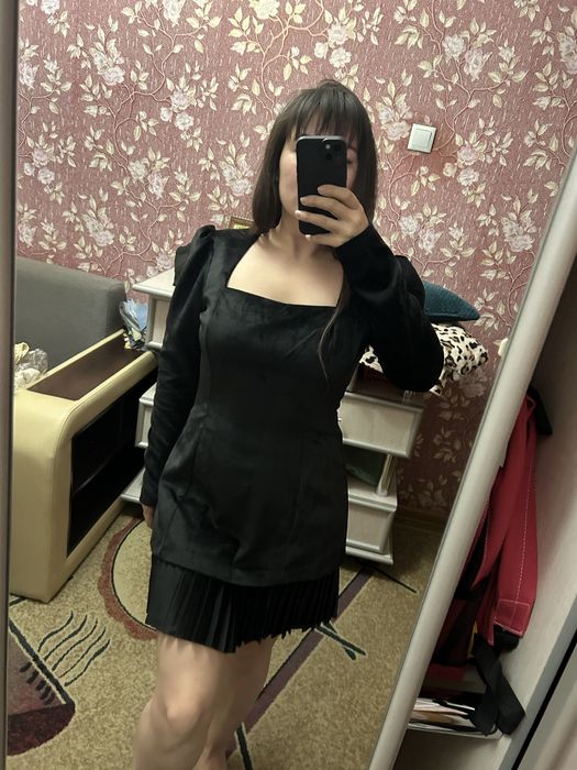 Новое платье барзатное