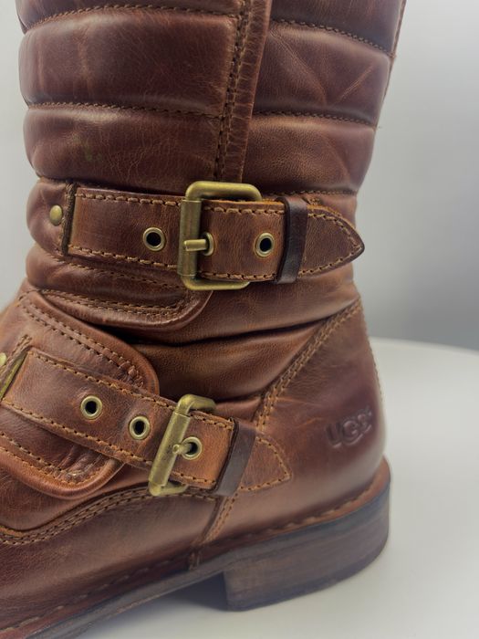 Cizme Ugg piele naturala  cognac