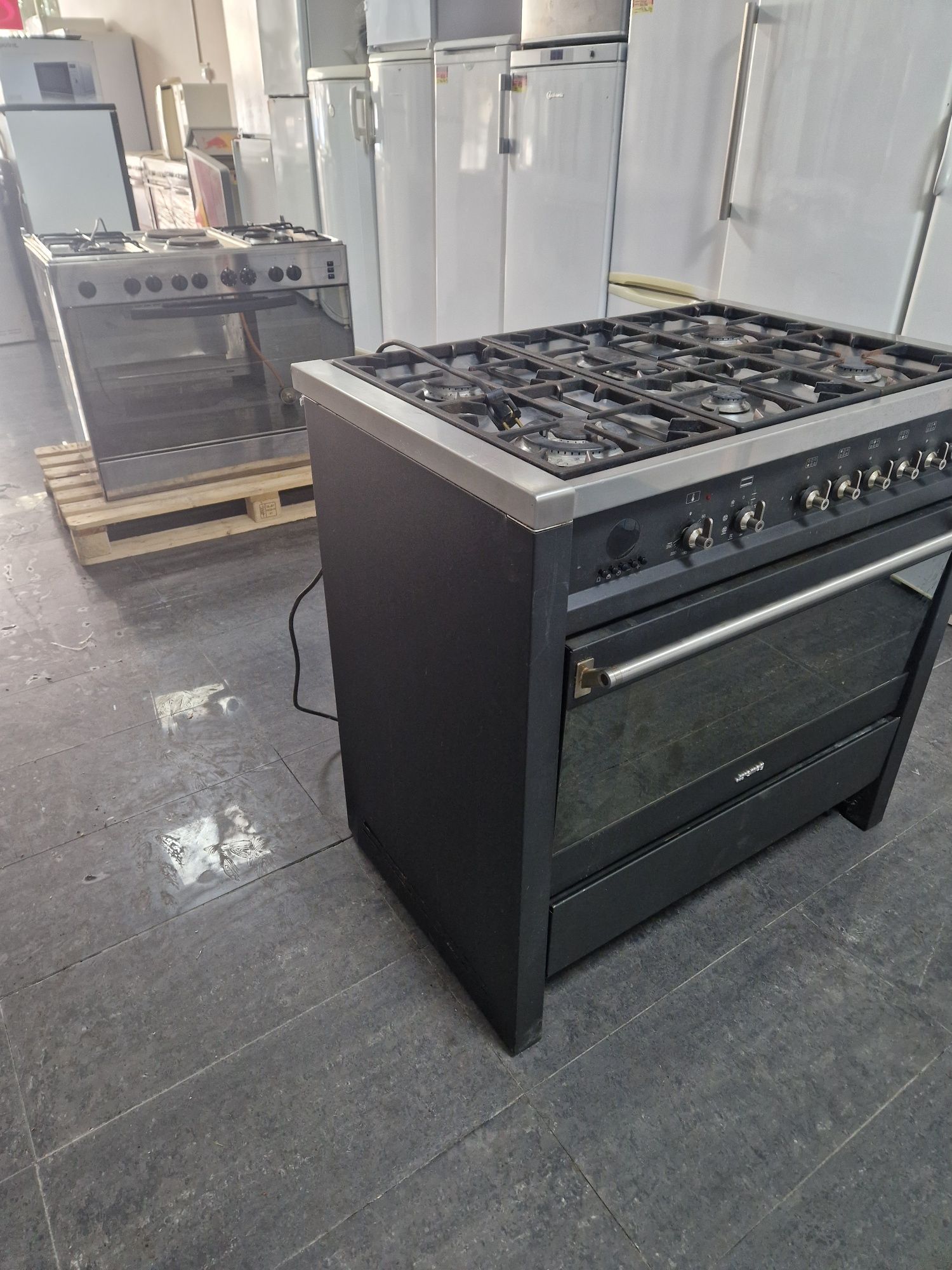 Печка Smeg 90 см 5 зони