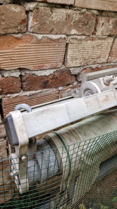 тента 350 см на 200см алуминиева здрава конструкция