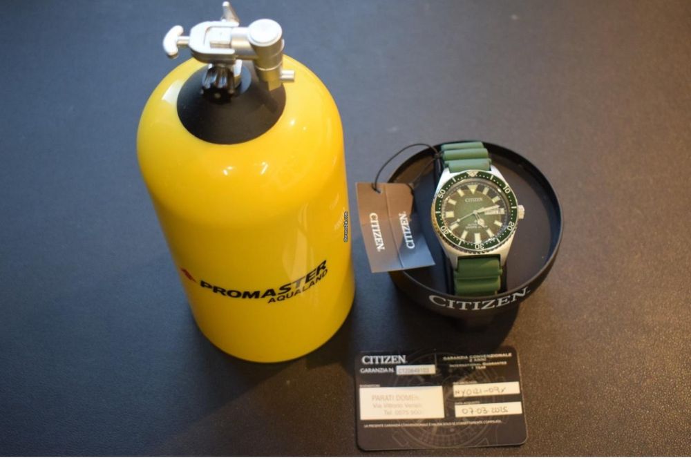 Vand ceas Citizen Promaster Automatic Full Set
