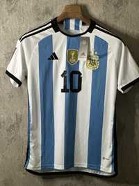 Tricou Argentina 2022 world cup Champions #10 Lionel Messi 3 stars