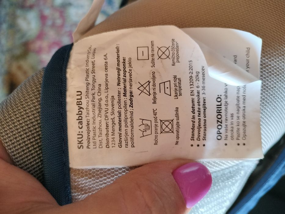 Marsupiu și ham pentru învățat mersul