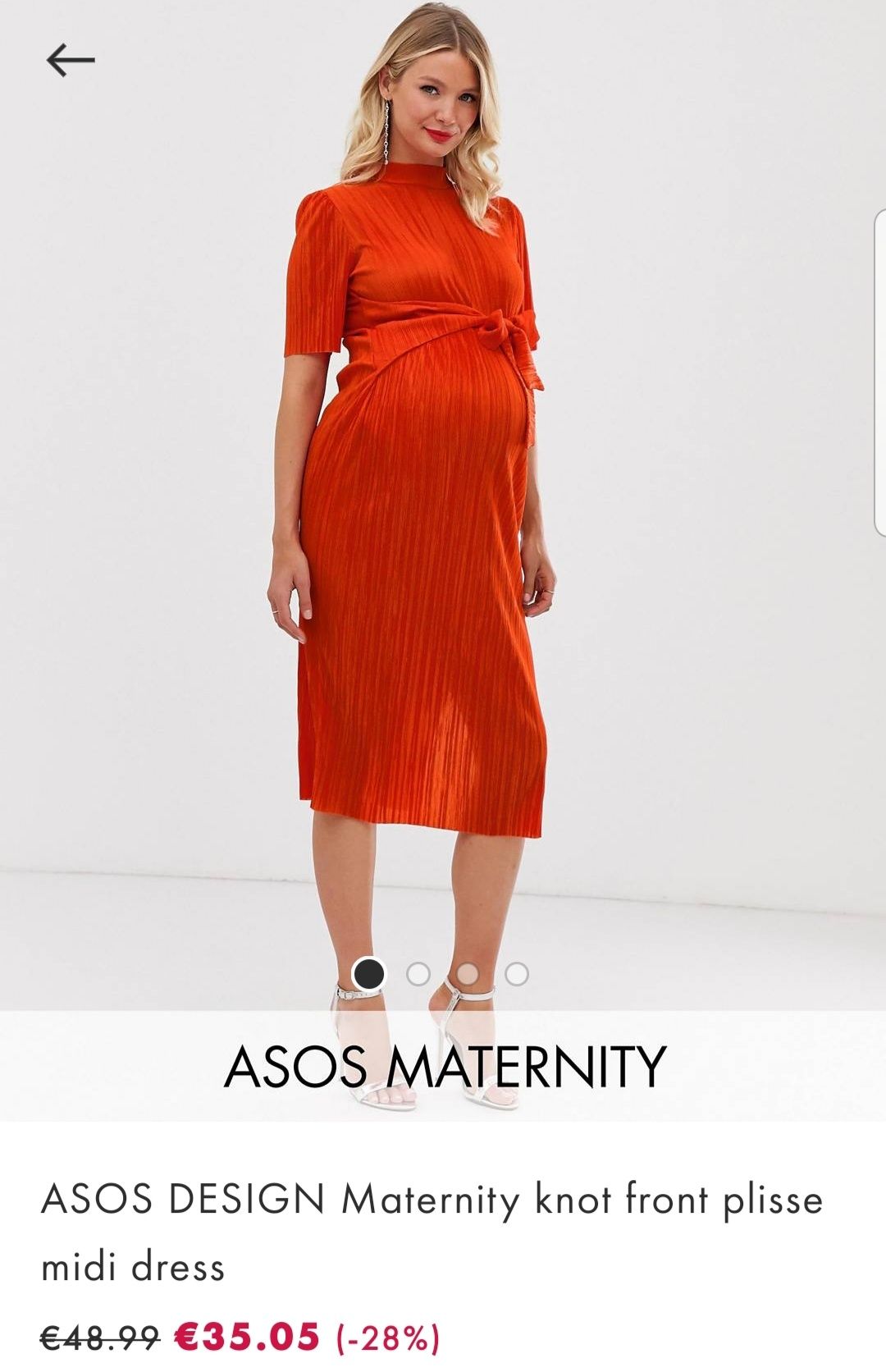 Rochii pt gravide Missguided si Asos