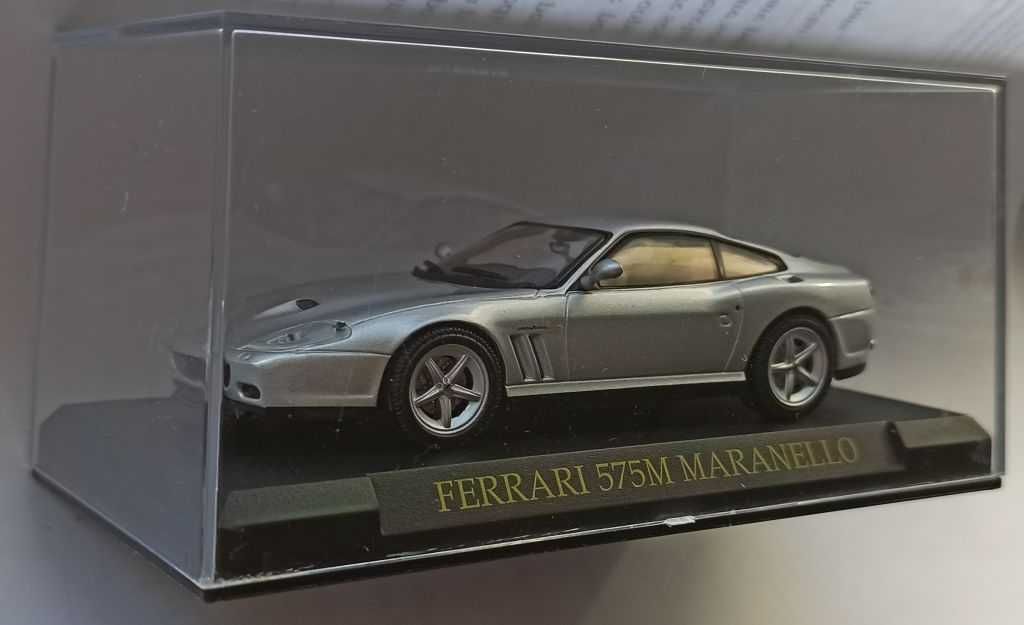 Macheta Ferrari 575 M Maranello (Type F133) 2002 silver - Altaya 1/43