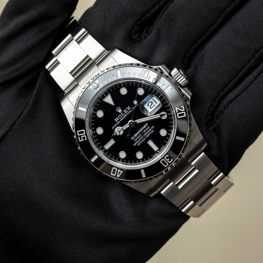 Rolex Submariner Casual/Luxury New 2024 AUTOMATIC Silver Black Edition