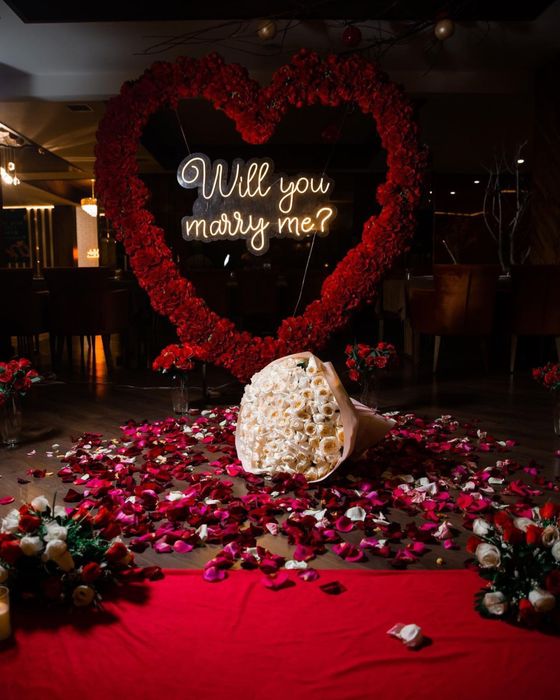 Marry me / предложение руки и сердца / день рождения / холодный фонтан