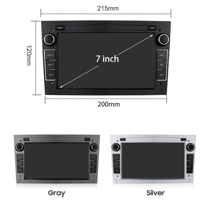 1-8GB Navigatie Android Opel Astra H Vectra C Corsa D Zafira B CARPLAY