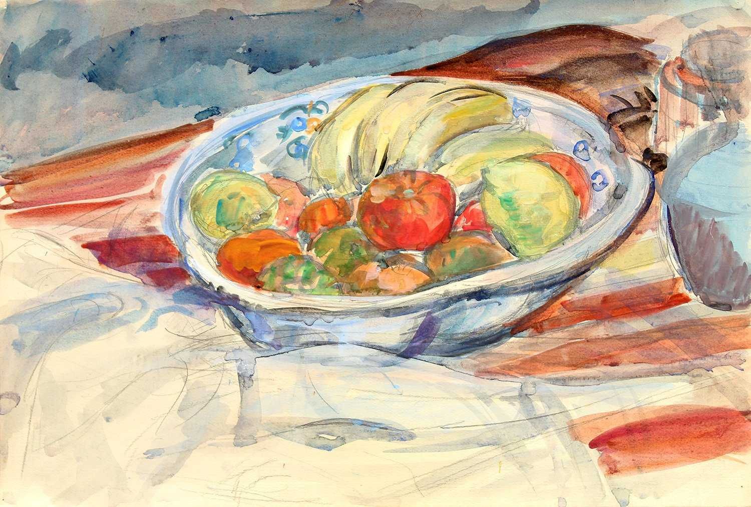 Pictura - Raoul Pouillat (1902-1990) - Les fruits