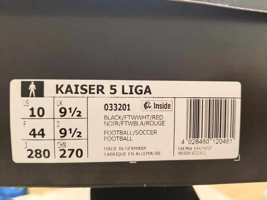 Футболни бутонки Adidas Kaiser 5, номер 44