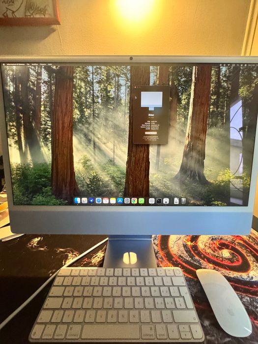 iMac 24” (2024) cu Apple M4 – Stare impecabilă. -20% până pe 24/12/25