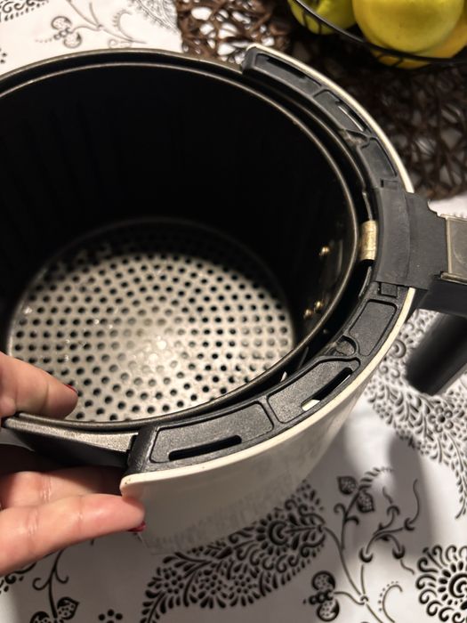 Фритюрник Delimano Еър Фрайър Про, Бял, 3,5 l, 1400 W