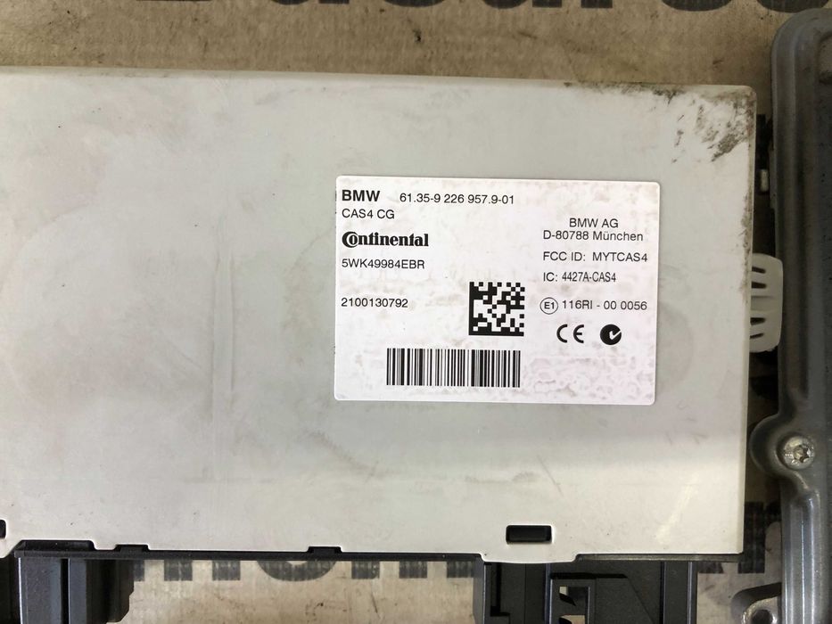 Kit pornire motor ECU CAS DDE BMW seria 7 740d 306cp