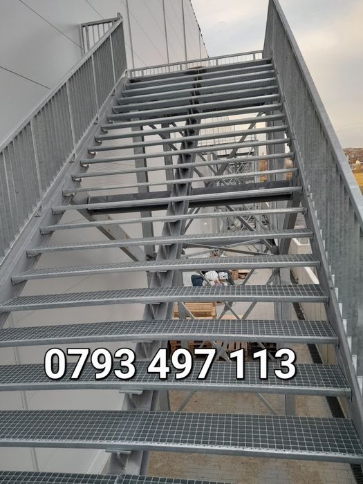 Scări metalice galvanizate la orice demisiune asiguram transport ori u