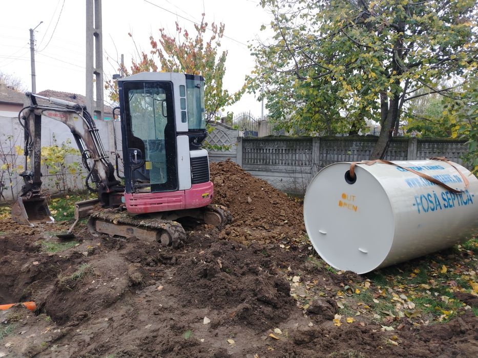 Vând și montez fose septice ecologice