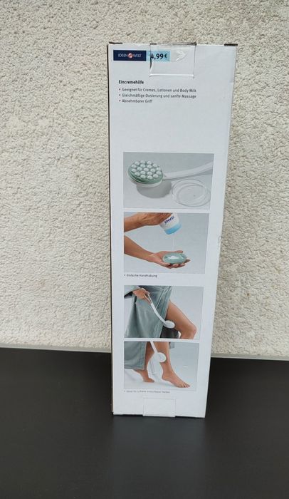 perie de dus pentru corp spate silicon maner lung scruber