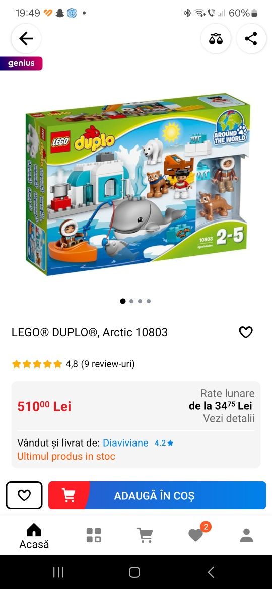 Vând lego duplo mai multe seturi