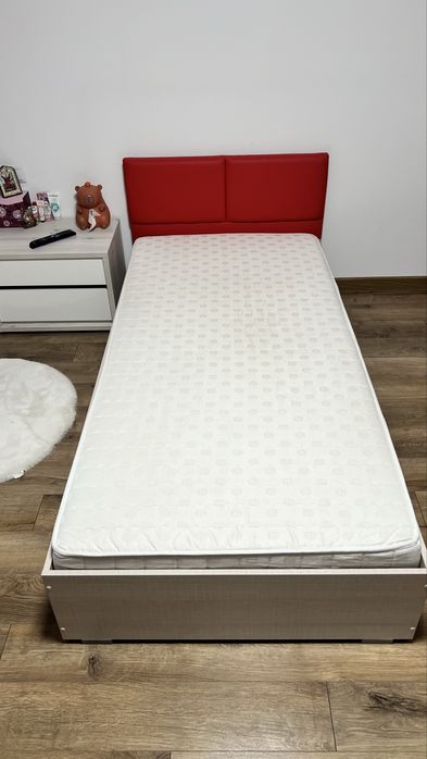 Pat dormitor 180/200 Pat o persoana 90/200 Saltea spuma memory