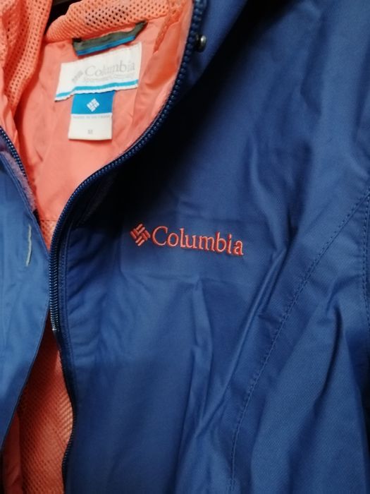 Geaca Columbia fete 134-140cm, de toamnă, anti vânt
