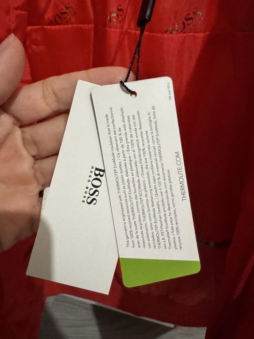 Оригинално детско зимно яке Hugo BOSS 8г