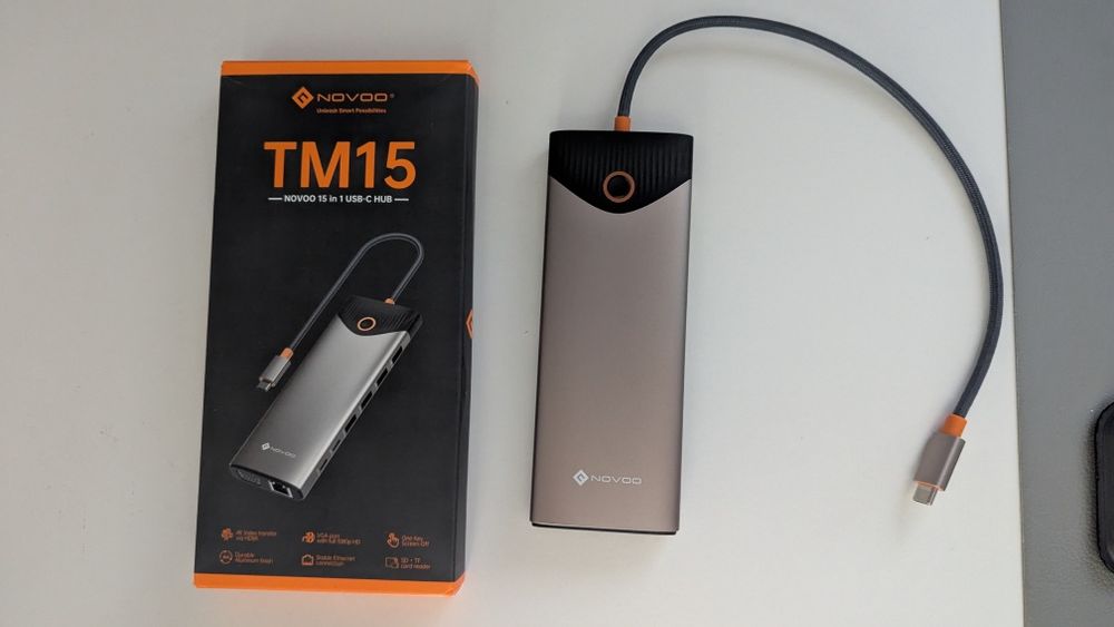 Docking Station 15-in-1 USB-C PD 100W