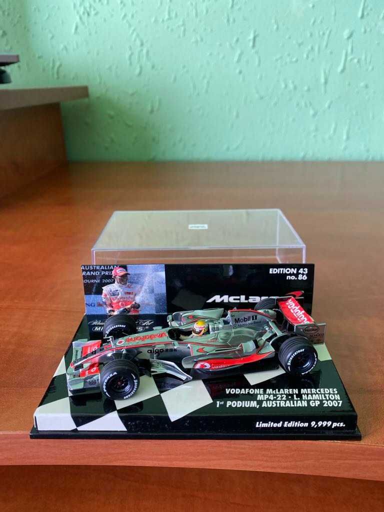 колекция на  Lewis Hamilton Формула 1  Minichamps - мащаб - 1.43