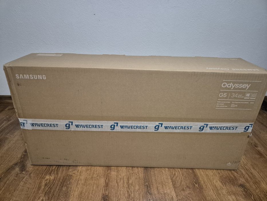 Monitor Gaming curbat LED VA SAMSUNG Odyssey G5 LC34G55TWWRXEN, 34"