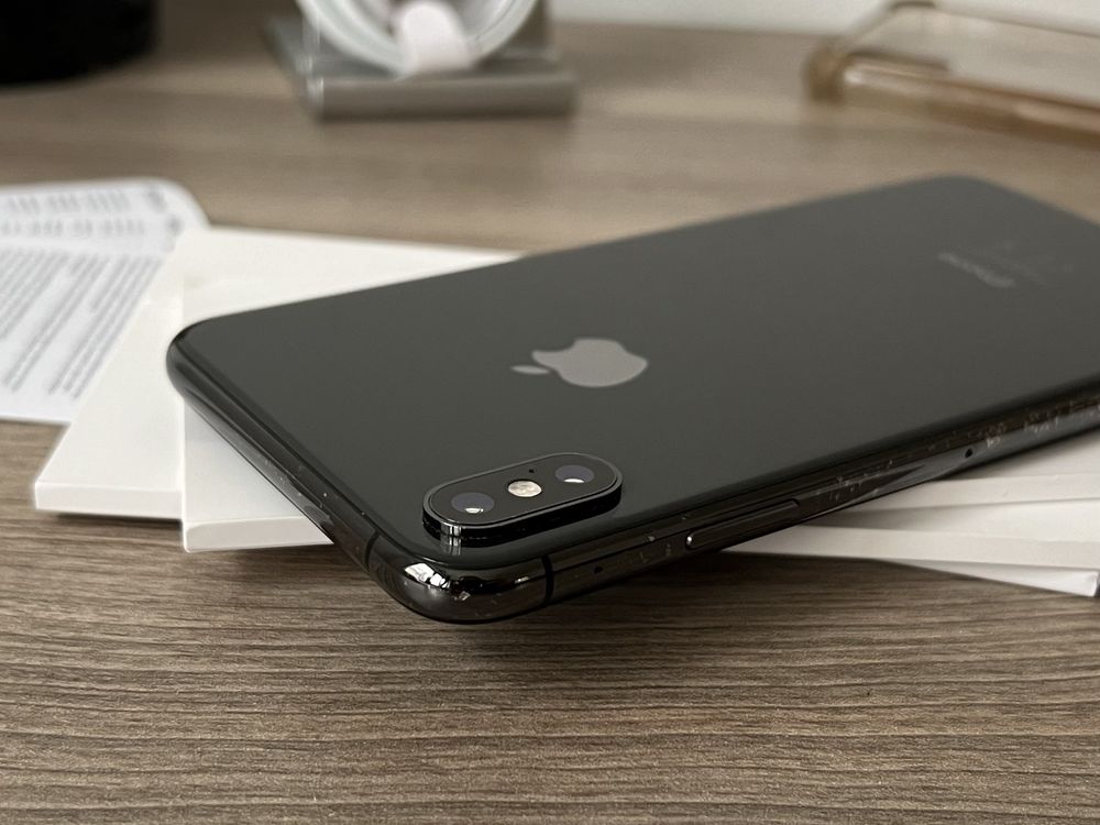 iPhone Xs MAX, Space Gray, 256GB, 100% батерия, ГАРАНЦИЯ!