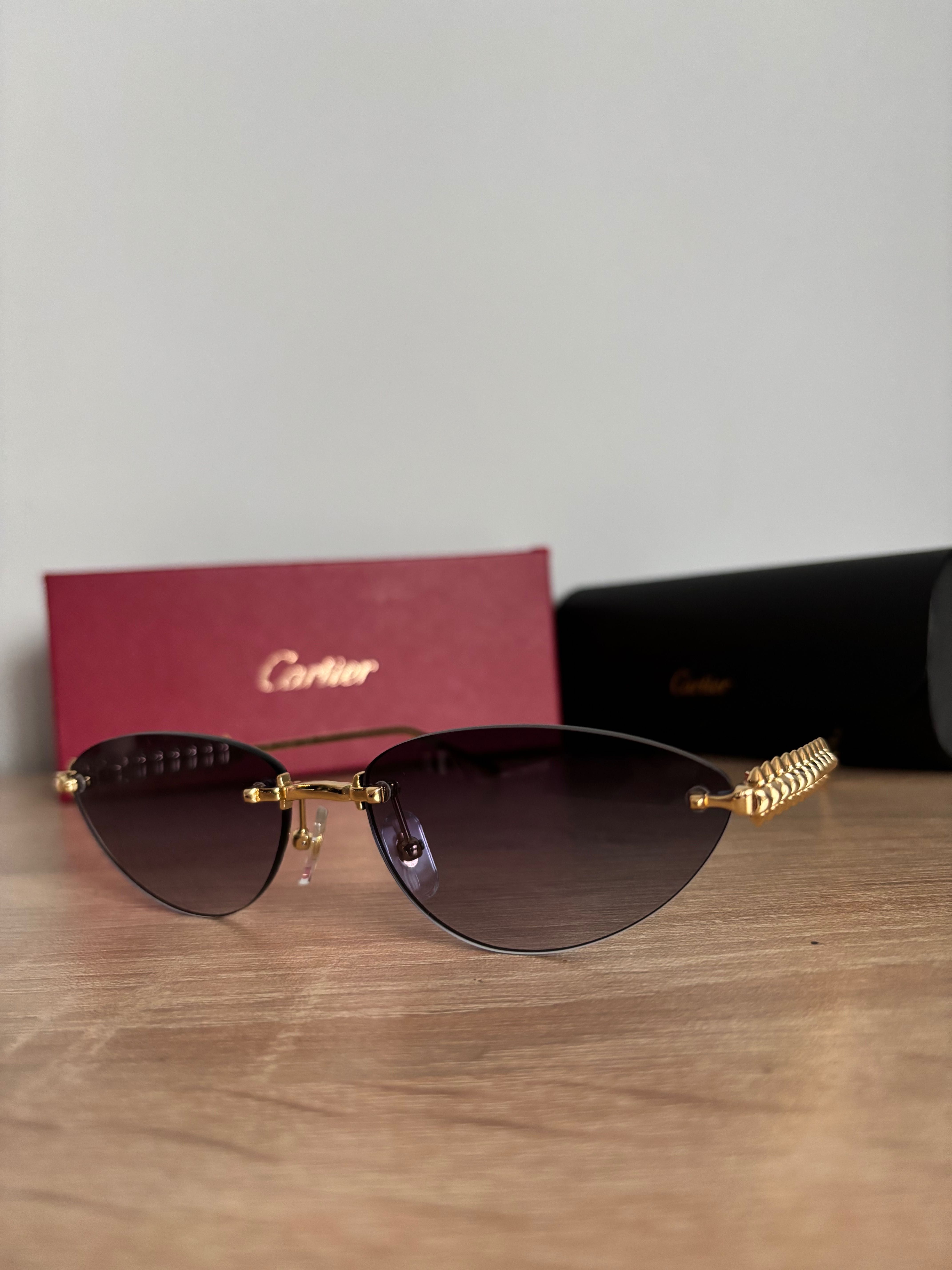 Елегантни дамски слънчеви очила Cartier – нови, с изключителна цена!