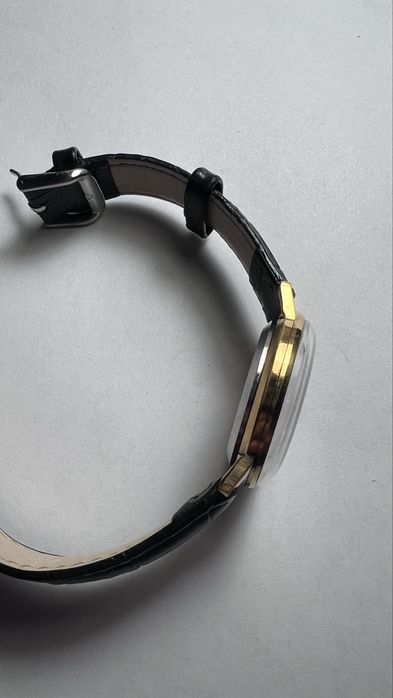 часы Ракета (джинс) позолота